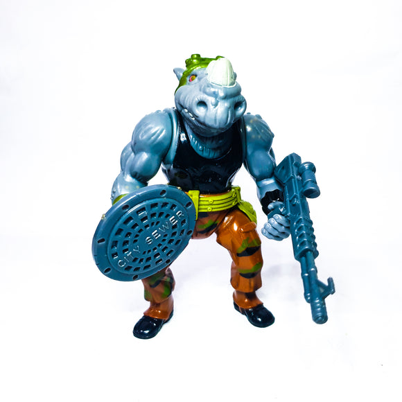 ToySack | Rocksteady with Weapons, TMNT Hard Head by Playmates Toys 1988, buy TMNT toys for sale online at ToySack Philippines