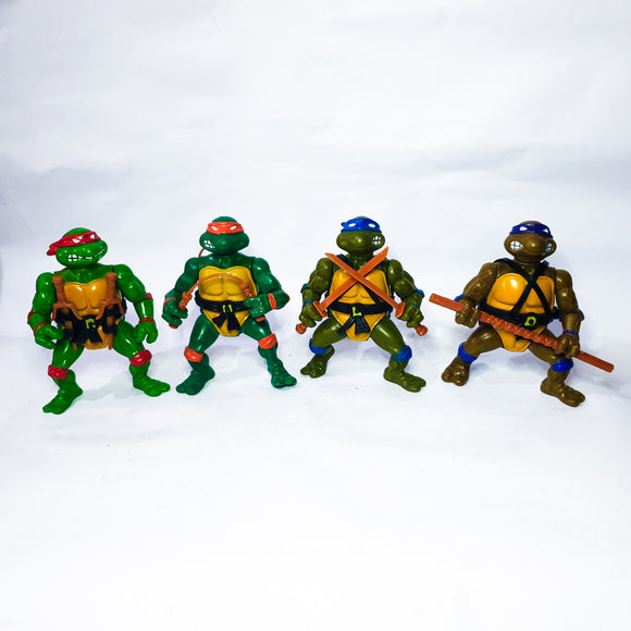 ToySack | Complete Set of 4 Ninja Turtles, TMNT Hard Head by Playmates Toys 1988, buy TMNT toys for sale online at ToySack Philippines