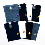 Design & Color Variants He-Man & Skeletor Stitched Emblem T-Shirt (Navy Blue, Black, Grey, & White), buy He-Man shirts for sale online at ToySack Philippines