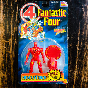 ToySack | Human Torch (Flame-On Sparking Action), Fantastic Four Toy Biz, 1994, buy Marvel toys for sale online at ToySack Philippines