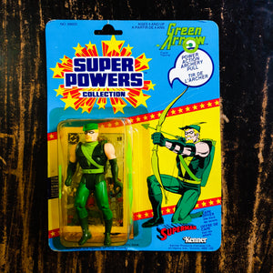 ToySack | Green Arrow, 1985 Super Powers 23-Back Card by Kenner, buy DC toys for sale online at ToySack Philippines