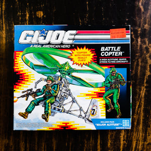 ToySack | Battle Copter with Major Altitude Figure, GI Joe ARAH 1992 by Hasbro, buy GI Joe toys for sale online at ToySack Philippines