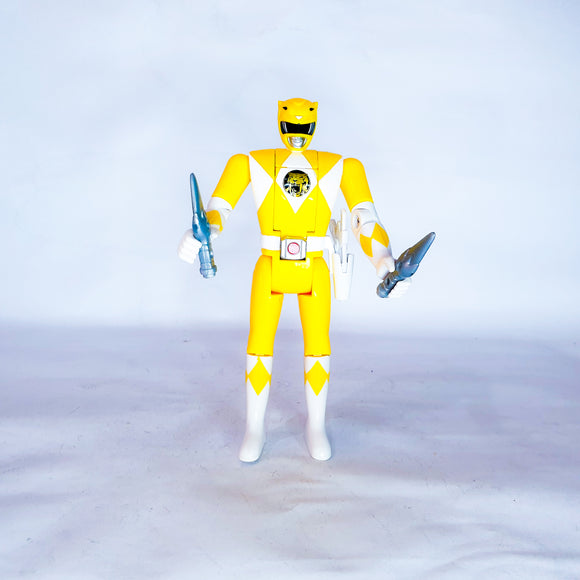 ToySack | Yellow Ranger (Flip Head) Loose Complete, Mighty Morphin Power Rangers (MMPR) by Bandai 1992, buy Power Rangers toys for sale online at ToySack Philippines