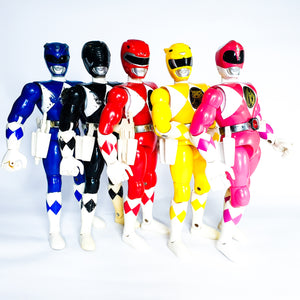 ToySack | Mighty Morphin Power Rangers 8" Set of 5 Rangers Loose, buy Power Rangers toys for sale online at ToySack Philippines