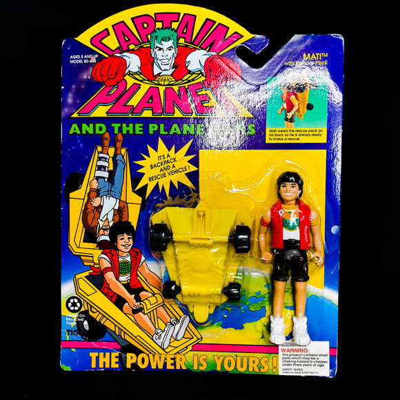 ToySack | Mati Series 2, Captain Planet by Tiger Toys 1992, buy Captain Planet toys for sale online at ToySack Philippines
