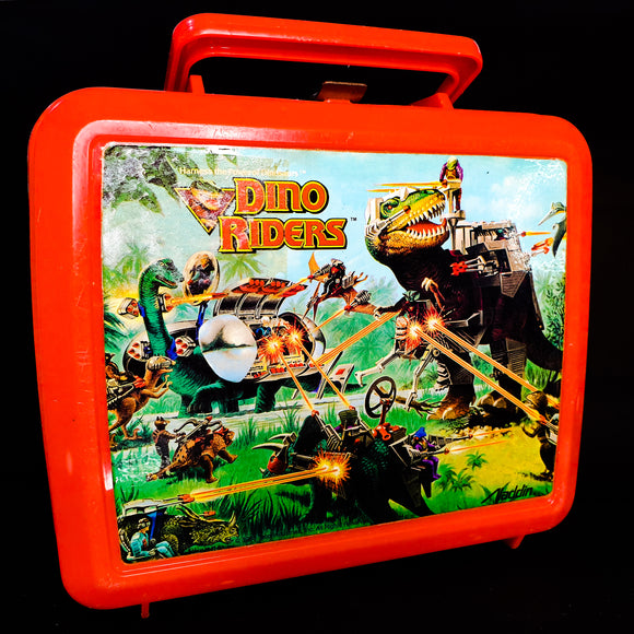 ToySack | Dino-Riders Classic Lunch Box (Excellent Display Piece), by Aladdin 1988, buy memorabilia for sale online at ToySack Philippines