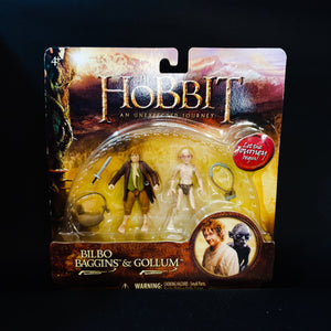 ToySack | 3.75" Bilbo Baggins & Gollum, The Hobbit An Unexpected Journey by Bridge Direct 2013, buy LOTR toys for sale online at ToySack Philippines