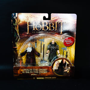 ToySack | 3.75" Dwalin and Balin the Dwarves, The Hobbit An Unexpected Journey by Bridge Direct 2013, buy LOTR toys for sale online at ToySack Philippines