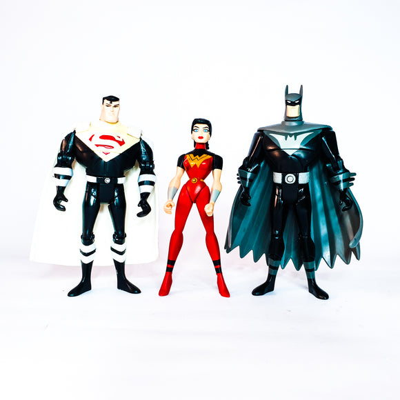 ToySack | JLU Bundle 6: Justice Lords Batman, Wonder Woman, & Batman, Justice League Unlimited by Mattel 2005-2011, buy DC toys for sale online at ToySack Philippines
