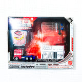 Box Detail, 25th Anniversary Optimus Prime (with box) by Hasbro 2009, buy Transformers toys for sale online at ToySack Philippines