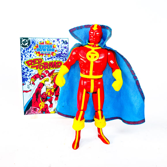 ToySack | Red Tornado (OOB with Mini Comic), Super Powers by Kenner 1985, buy DC toys for sale online at ToySack Philippines