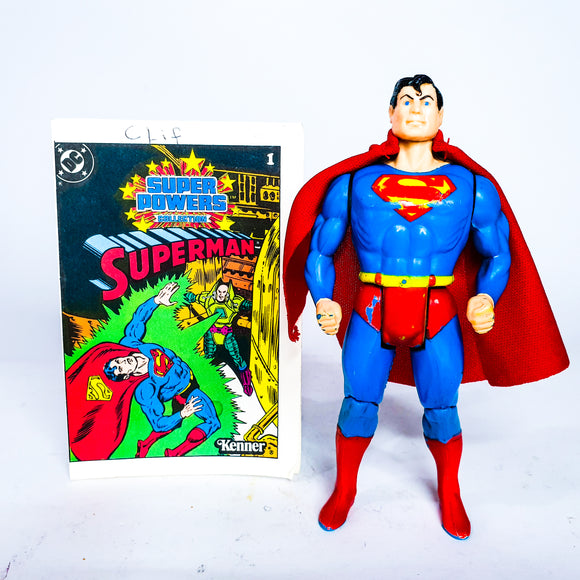ToySack | Superman (w/ Mini Comic & Repro Cape), Super Powers by Kenner 1984, buy DC toys for sale online at ToySack Philippines