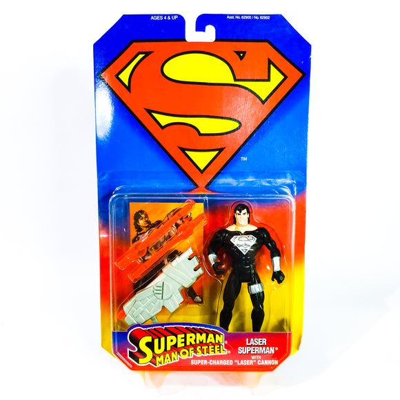 ToySack | Laser Superman (Black Suit), Superman Man of Steel Kenner, buy Superman toys for sale online at ToySack Philippines