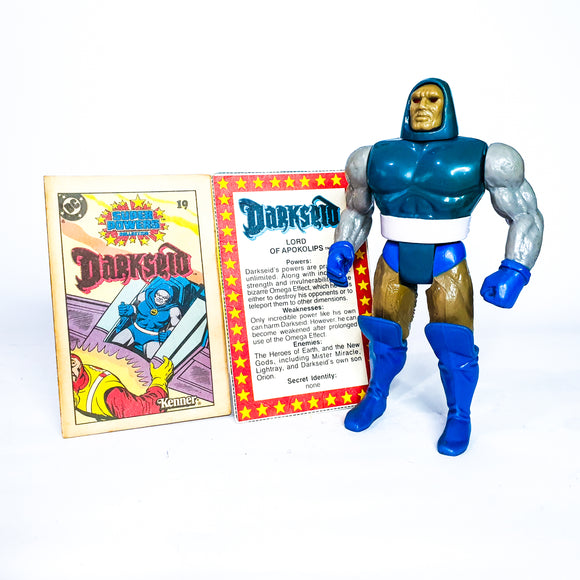 ToySack | Darkseid with Comic & Card (No Cape), Super Powers by Kenner 1985, buy DC toys for sale online at ToySack Philippines