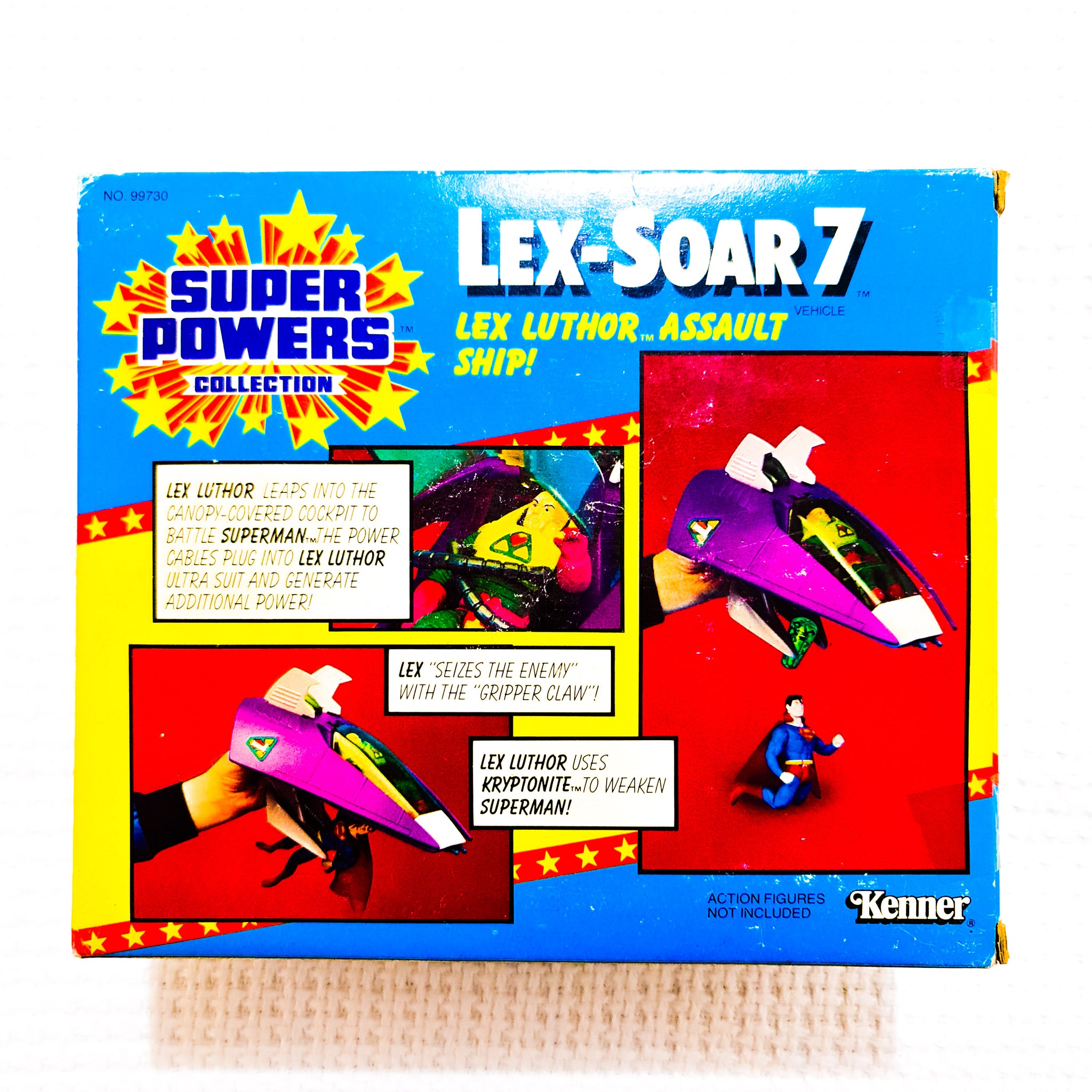 ToySack | Lex Soar 7 (MISB), DC Super Powers by Kenner 1984