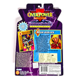 Card back details, Adam Warlock, Over Power Cardgame by Toy Biz 1998, buy Marvel toys for sale online at ToySack Philippines