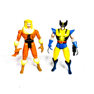 ToySack | (B. New Unboxed) Wolverine 2nd Edition vs Sabertooth v1, Uncanny X-Men by Toy Biz 1992, buy X-Men toys for sale online at ToySack Philippines