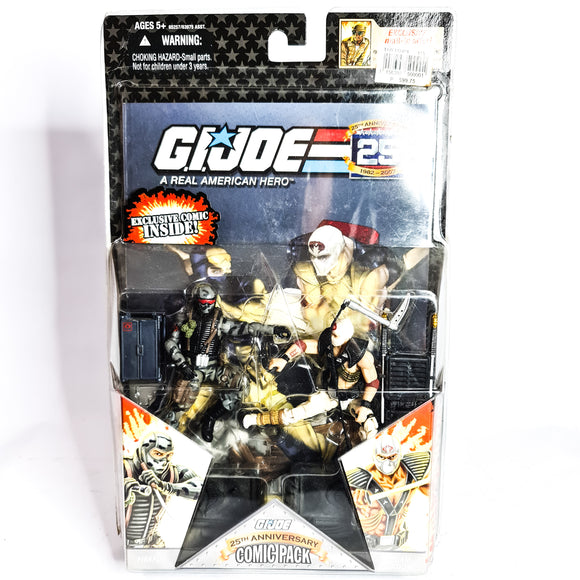ToySack | Firefly vs Storm Shadow (Back in Box), 25th Anniversary Comic Pack GI Joe by Hasbro, buy GI Joe toys for sale online at ToySack Philippines