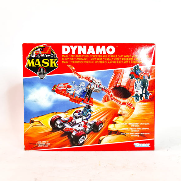 ToySack | 🔥ON-HAND🔥 Dynamo Euro-Release (Mint in Sealed Box), M.A.S.K. by Kenner 1988, buy vintage Kenner M.A.S.K. toys for sale online at ToySack Philippines