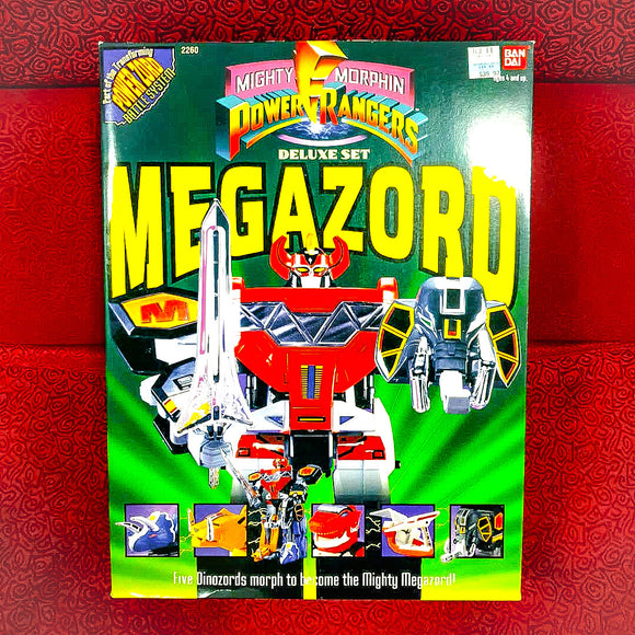 ToySack | Megazord Deluxe Set, Mighty Morphin Power Rangers by Bandai 1994, buy vintage 90s toys for sale online at ToySack Philippines