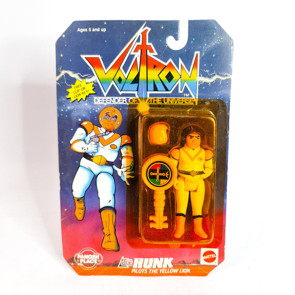 ToySack | Hunk (Yellow Lion Pilot), Voltron by Panosh Place (Mattel Distribution) 1985, buy vintage Voltron toys for sale online at ToySack Philippines