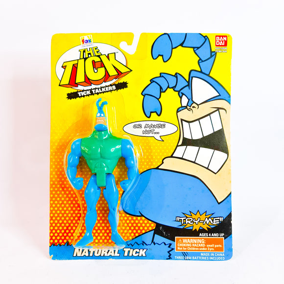 ToySack | Set of 2 Natural Tick & Fluttering Arthur, The Tick / Tick Talkers by Bandai 1995, buy vintage toys for sale online at ToySack Philippines