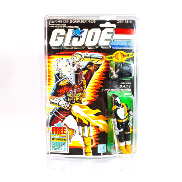 ToySack | B.A.T.S. v1 (Mint on Card), GI Joe A Real American Hero (ARAH) by Hasbro 1986, buy vintage GI Joe toys for sale online at ToySack Philippines