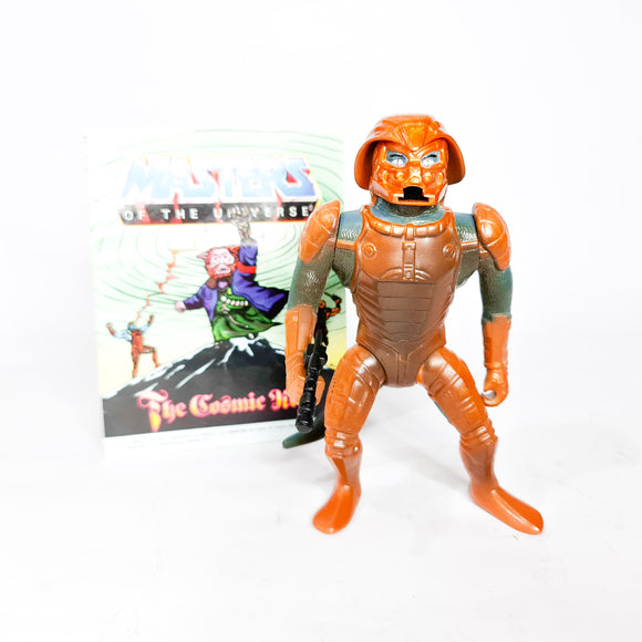 Saurod Complete (Near Mint) with Comic, MOTU Masters of the Universe Movie by Mattel, 1987