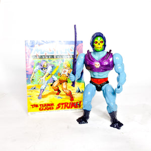 ToySack | Terror Claws Skeletor with Sword and Comic, MOTU Masters of the Universe by Mattel, 1986, buy vintage MOTU toys for sale online at ToySack Philippines