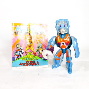 ToySack | Rokkon Complete (Near Mint) with Comic, MOTU Masters of the Universe by Mattel, 1986, buy vintage MOTU toys for sale online at ToySack Philippines