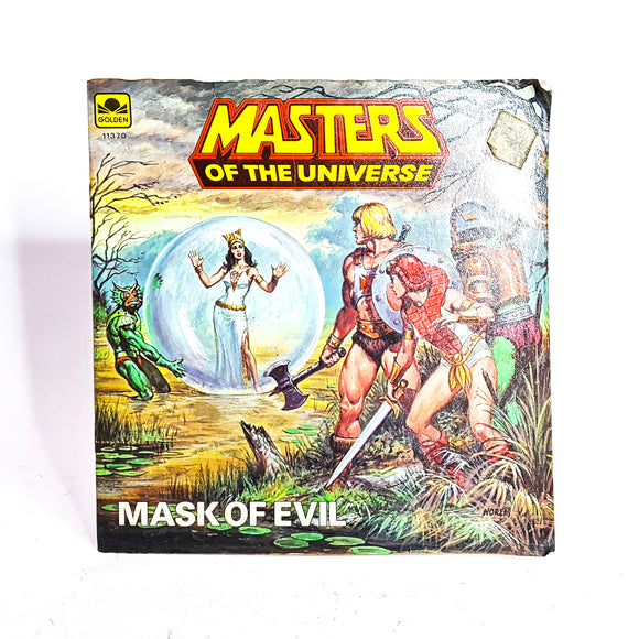 ToySack | Mask of Evil, Masters of the Universe series by Golden Books, 1984, buy vintage He-Man collectibles for sale online at ToySack Philippines
