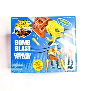 ToySack | Bomb Blast with Commander Pete Crane, Sky Commanders by Kenner 1987, buy vintage Kenner toys for sale online at ToySack Philippines