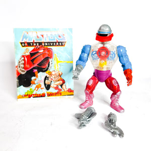 ToySack | Roboto Complete with Comic, MOTU Masters of the Universe by Mattel 1985, buy vintage He-Man toys for sale online at ToySack Philippines