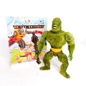 ToySack | Moss Man Mint Complete with Comic (And Original Scent), MOTU Masters of the Universe by Mattel 1984, buy vintage He-Man toys for sale at ToySack Philippines