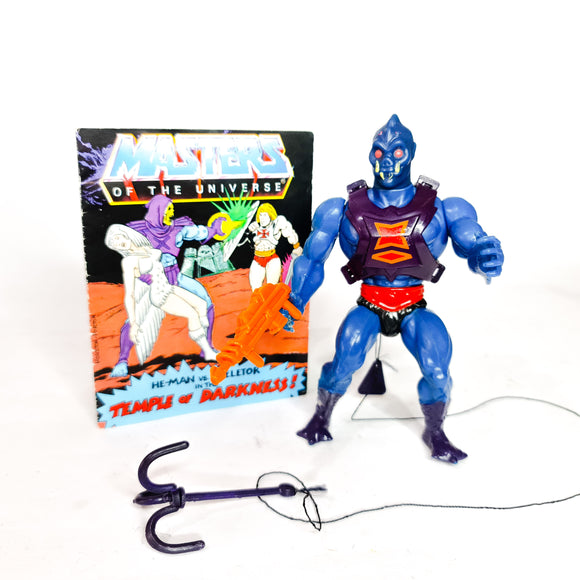 ToySack | Webstor Complete with Accessories & Comic, MOTU Masters of the Universe by Mattel 1984, buy vintage He-Man toys for sale online at ToySack Philippines