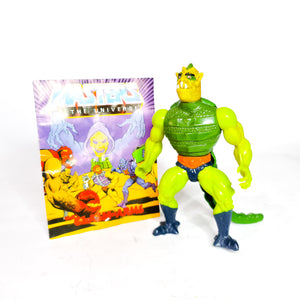 ToySack | Whiplash with Comic, MOTU Masters of the Universe by Mattel 1984, buy vintage He-Man toys for sale online at ToySack Philppines