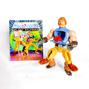 ToySack | Rio Blast (OOB Figure Only) with Comic, MOTU by Mattel 1985, buy vintage toys for sale online at ToySack Philippines