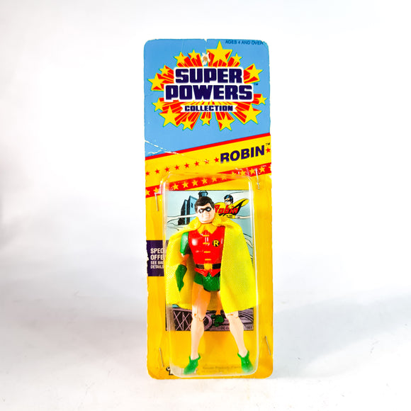 ToySack | Robin (Back in Box), Super Powers by Kenner 1986 Canadian Card, buy vintage DC toys for sale online at ToySack Philippines
