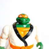 Unmasked Detail, Night Ninja Mike, Auto Mutations Teenage Mutant Ninja Turtles (TMNT) by Playmates toys 1993, buy vintage TMNT toys for sale online at ToySack Philippines