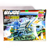Box Front with Wear Detail, Sky Sweeper (BIB Mint Complete with Inserts & Unapplied Stickers - Figures Sold Separately), Battle Force 2000 GI Joe A Real American Hero (ARAH) by Hasbro 1987, buy classic vintage GI Joe toys for sale online at ToySack Philippines