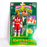 Red Ranger, Power Rangers Flipheads Set of 6, Mighty Morphin Power Rangers by Bandai 1994, buy vintage MMPR toys for sale online at ToySack Philippines