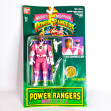 Pink Ranger, Power Rangers Flipheads Set of 6, Mighty Morphin Power Rangers by Bandai 1994, buy vintage MMPR toys for sale online at ToySack Philippines