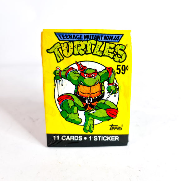 ToySack | 1988 TMNT Series 1 Collector Cards (Yellow Raph Set of 11), Teenage Mutant Ninja Turtles Cartoon Cards by Topps, buy vintage TMNT collectiblles for sale online at ToySack Philippines