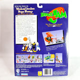 Card Back Detail, Michael Jordan & Bugs Bunny with Hyper Lane Surfer, Space Jam by Playmates Toys 1996, buy vintage 90s toys for sale online at ToySack Philippines