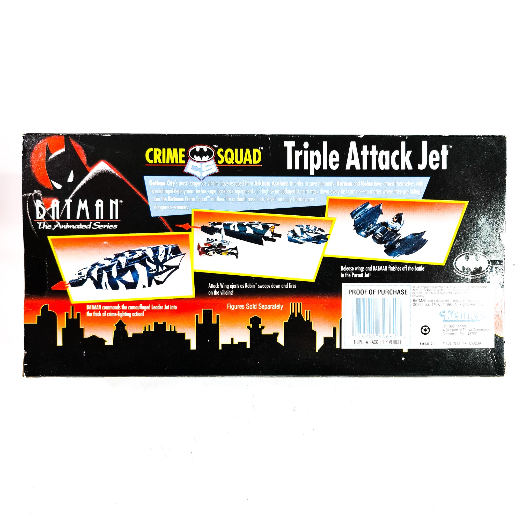 Triple Attack Jet (MISB), Batman the Animated Series BTAS by 