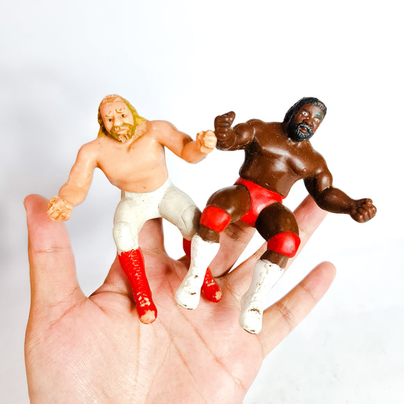 ToySack | Wrestler Pair, WWF Finger Puppets by LJN 1984, buy vintage toys for sale online at ToySack Philippines