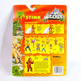 Card Back Detail, Stink with Running Action, Land of the Lost by Tiger 1991, buy vintage 90s toys for sale online at ToySack Philippines