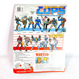 Card Back Detail, Berserko, Cops n Crooks by Hasbro 1988, buy vintage Hasbro toys for sale online at ToySack Philippines
