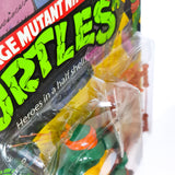 Bubble Warp Detail | Michaelangelo (Softhead with Packaging Error) Unpunched MoC, TMNT by Playmates Toys 1988, buy vintage Teenage Mutant Ninja Turtles for sale online at ToySack Philippines