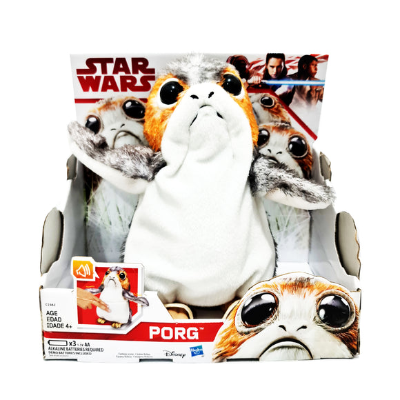 Electronic Plush Porg, Star Wars The Last Jedi by Hasbro 2017 | ToySack, buy Star Wars toys for sale online at ToySack Philippines